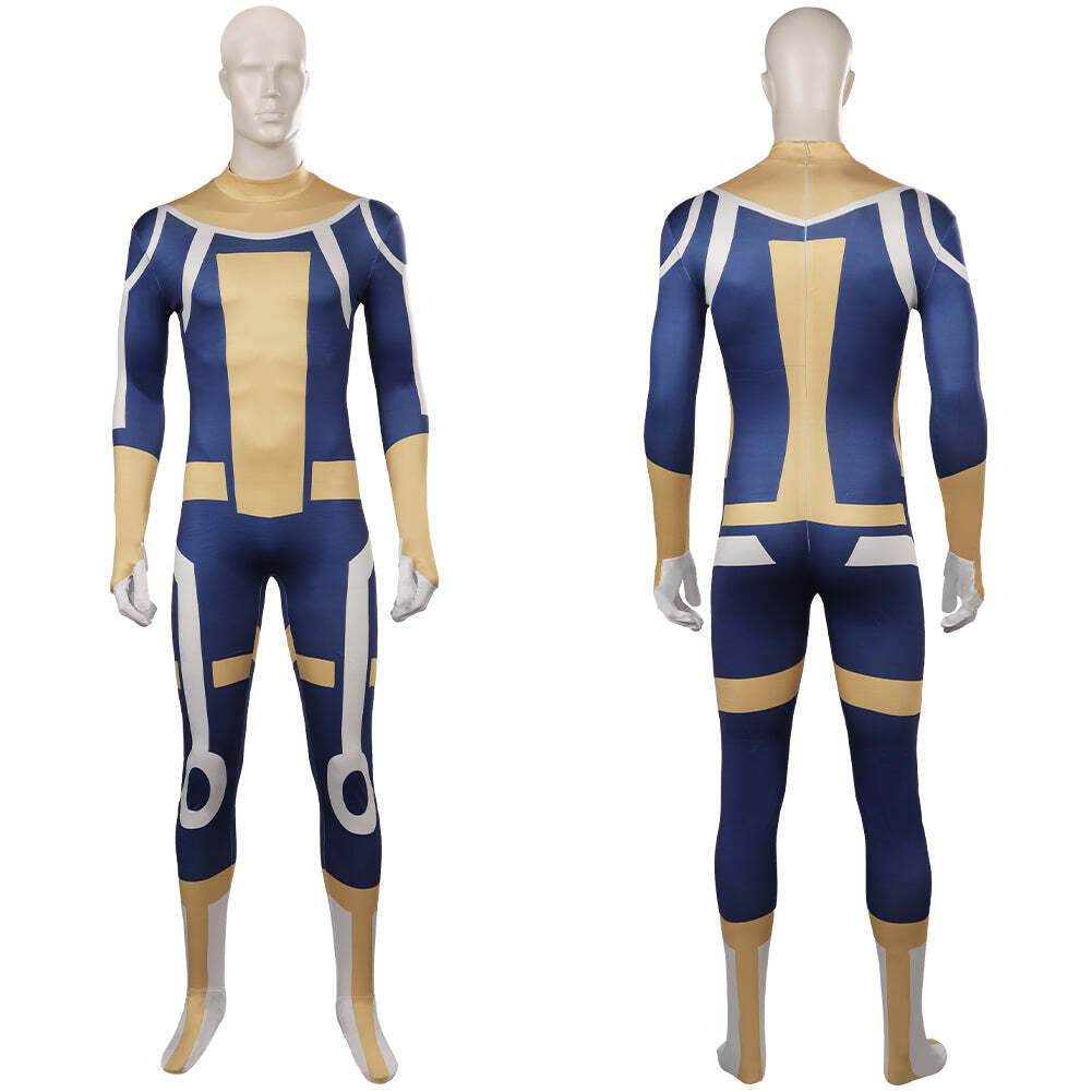Invincible The Immortal Cosplay Costume Blue Party Carnival Jumpsuit Outfits - zzcosplay