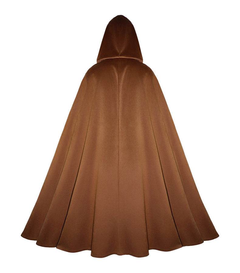 Medieval Suede Cape Halloween Retro Cloak Battle Warrior Role Play Cosplay Costume - zzcosplay