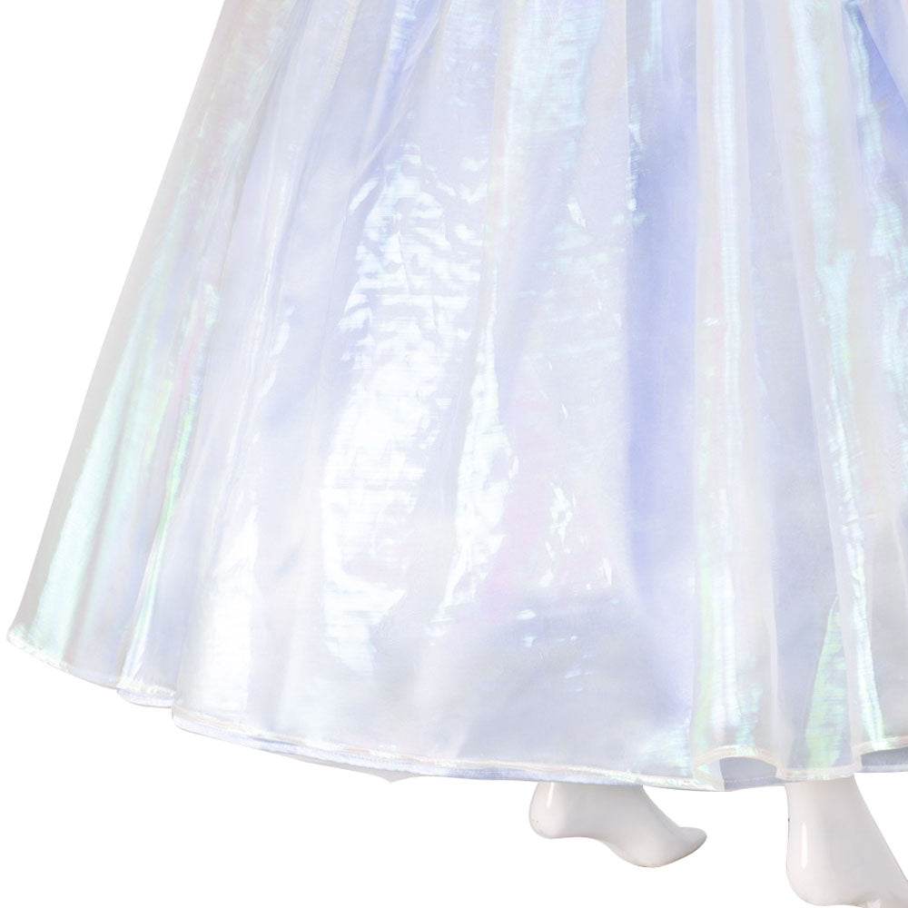 Wicked Glinda Women Blue Dress Outfit Carnival Halloween Cosplay Costume - zzcosplay