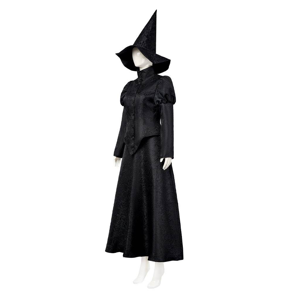 Wicked Elphaba Women Dress Outfit Carnival Cosplay Costume Set - zzcosplay