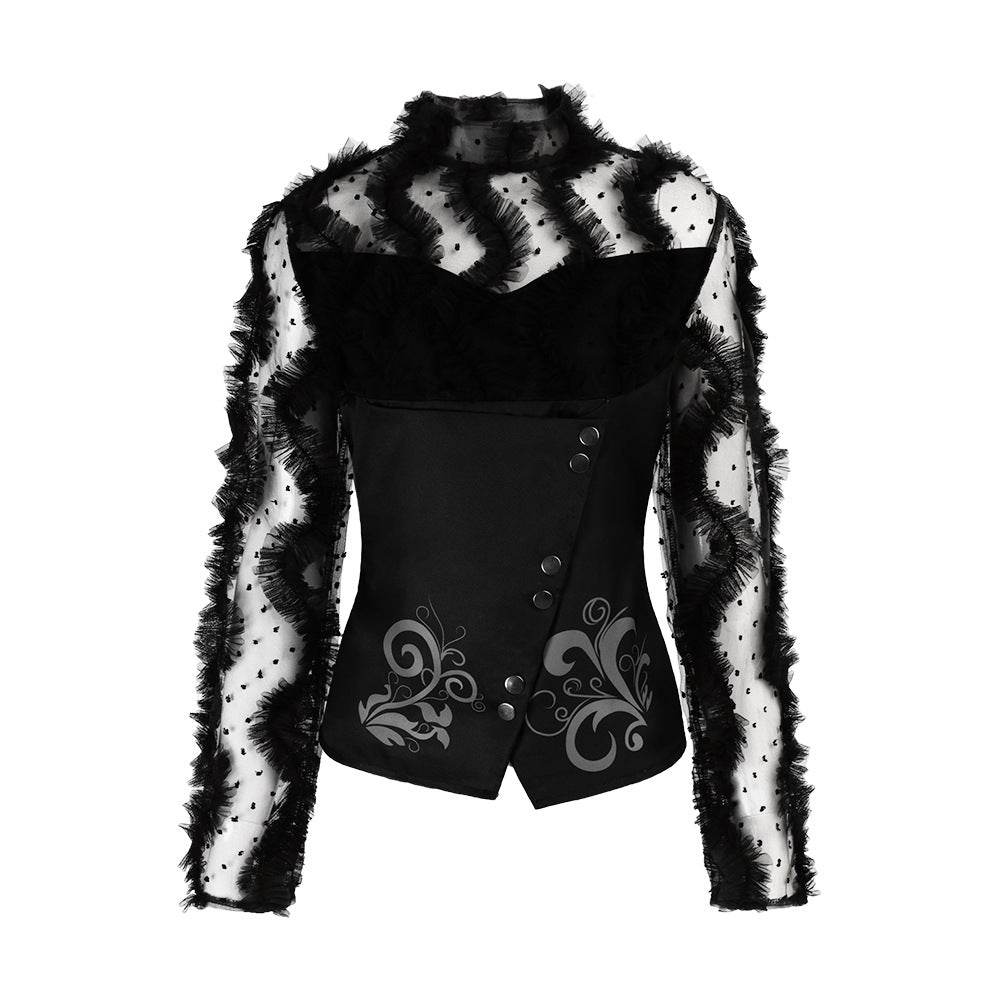 Wicked Elphaba Women T-shirt Outfit Carnival Cosplay Costume - zzcosplay