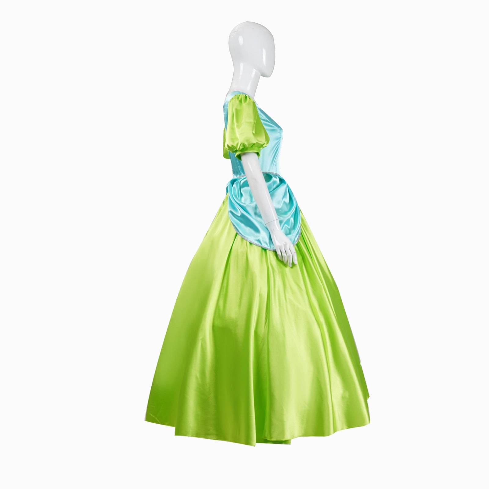 Cinderella cosplay costume elder and Second sister stage princess dress - zzcosplay
