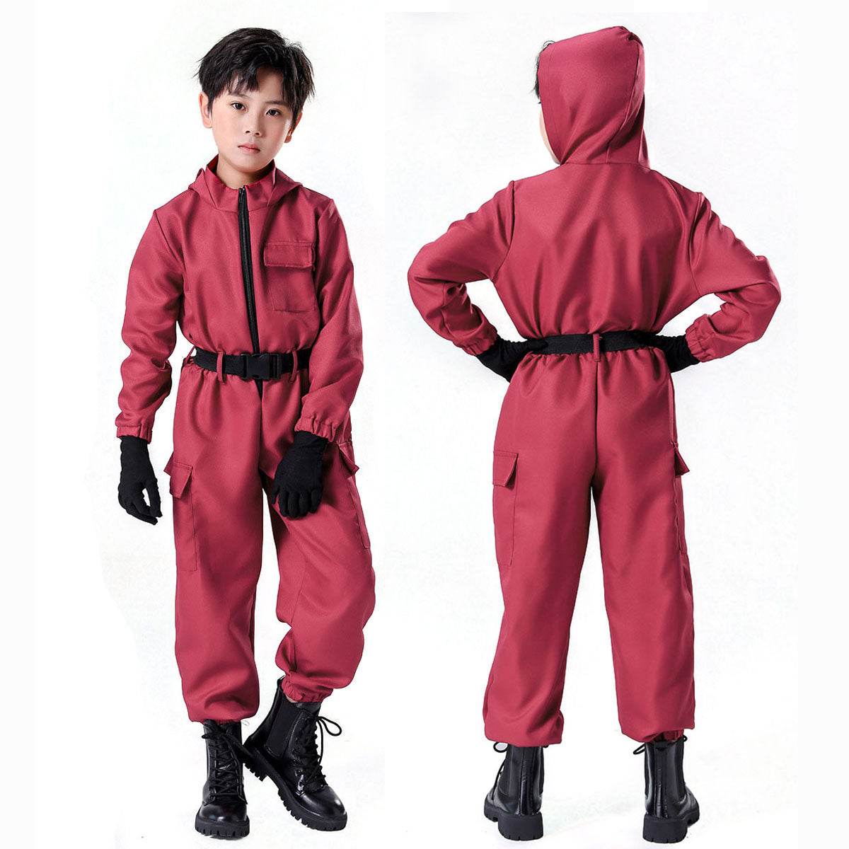 Kids Guard Uniform Classic Costume Boy Girl Jumpsuit - zzcosplay