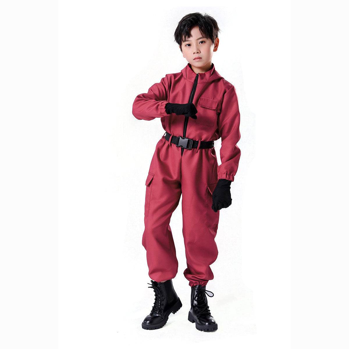 Kids Guard Uniform Classic Costume Boy Girl Jumpsuit - zzcosplay
