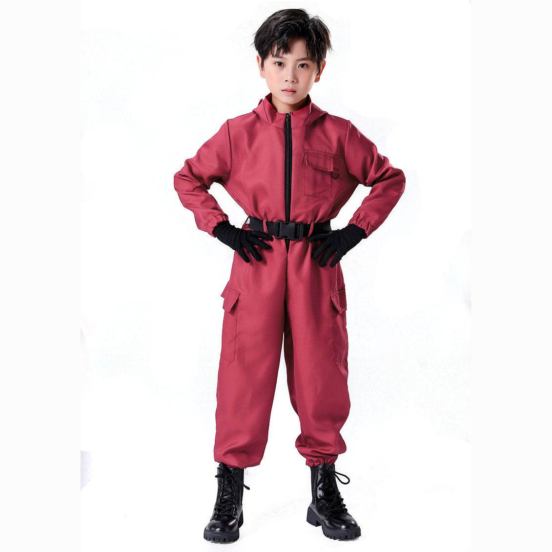 Kids Guard Uniform Classic Costume Boy Girl Jumpsuit - zzcosplay
