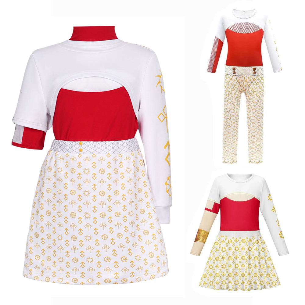 Zombies 4 Nova Dress Cosplay Costume Outfits For Adult Kids Girl Halloween - zzcosplay