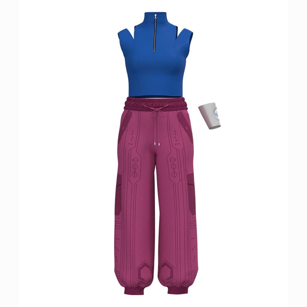 Zombies 4 Dawn of the Vampires Addison Wells Victor Nova Costume Halloween - zzcosplay