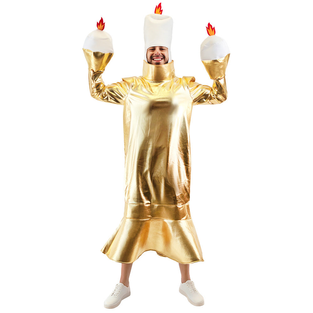 Halloween Party Fun Candlelight Dinner Three-Piece Suit Costume - ZZCOSPLAY