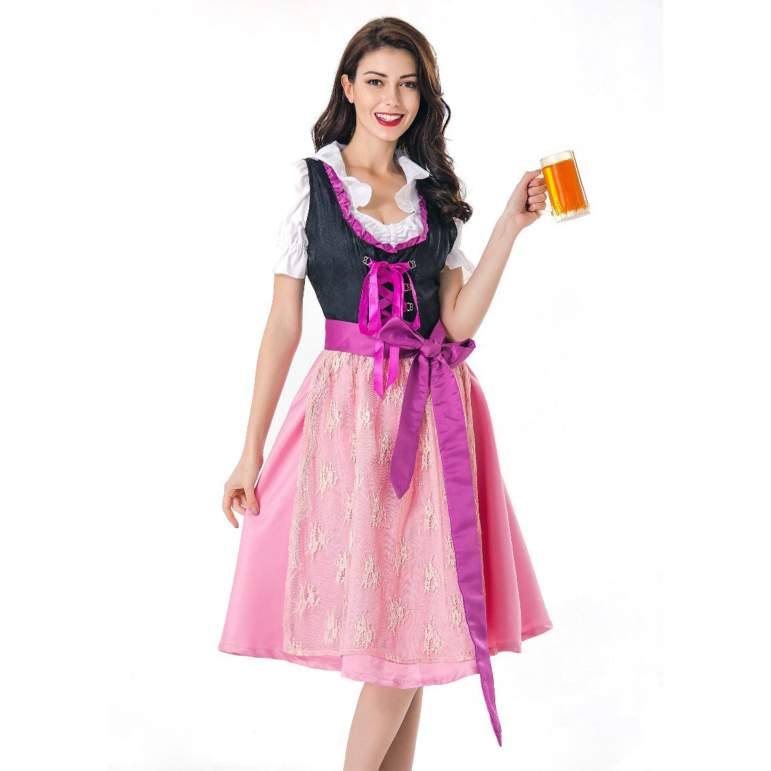 Oktoberfest Austrian Traditional Bavarian National German Beer Costume Halloween - ZZCOSPLAY