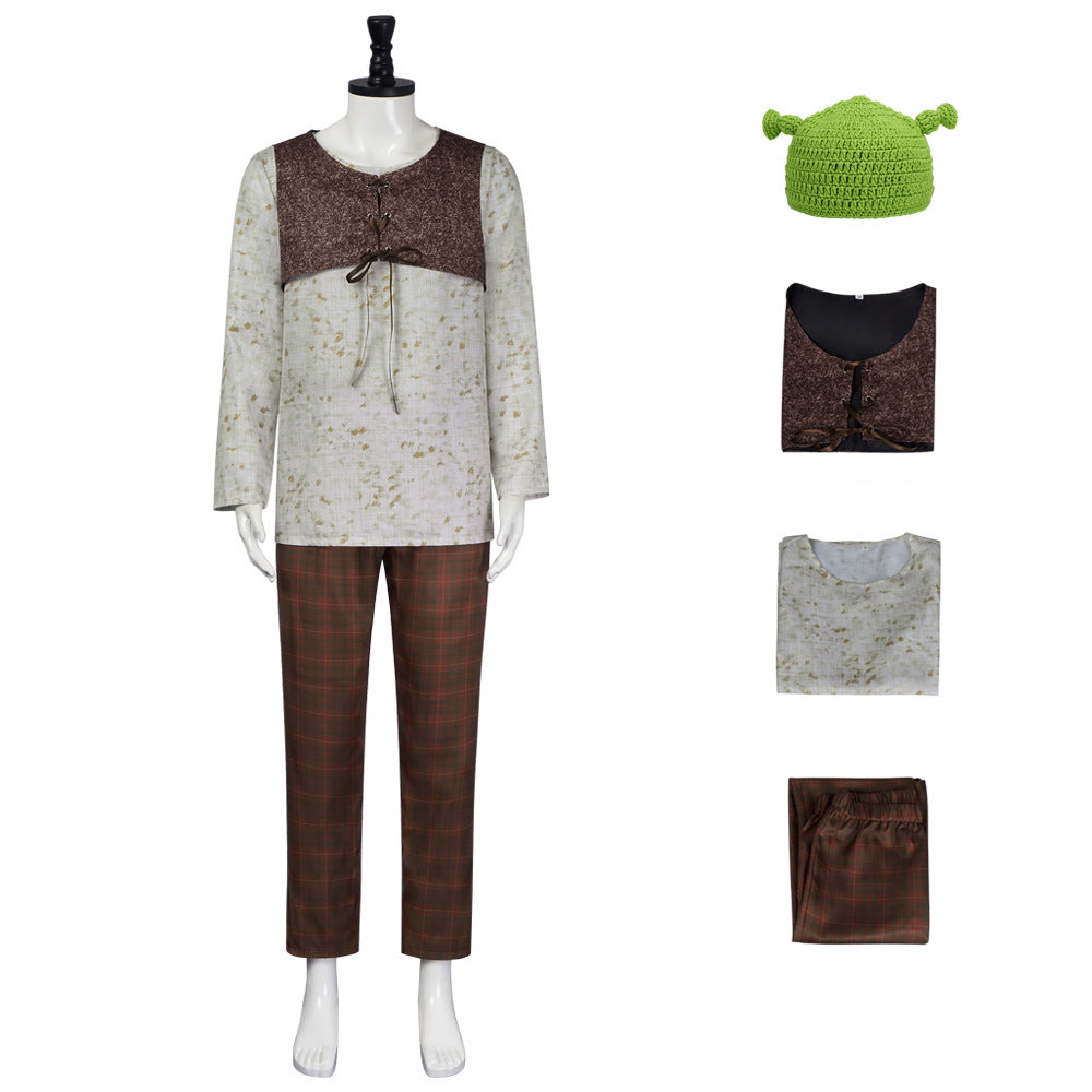 Shrek Halloween Anime Costume with Green - ZZCOSPLAY