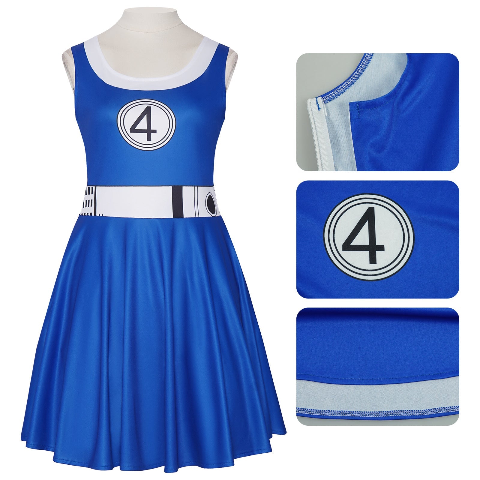 The Fantastic Four First Steps Thing Jumpsuit Cosplay Costume - ZZCOSPLAY