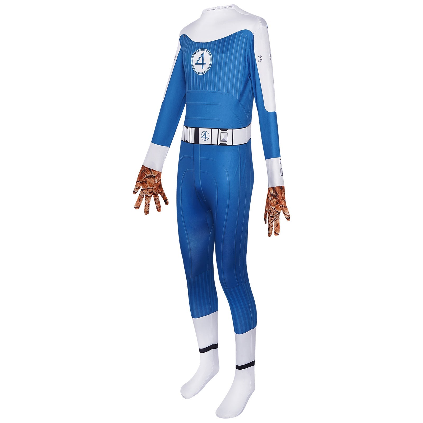 The Fantastic Four First Steps Thing Jumpsuit Cosplay Costume - ZZCOSPLAY