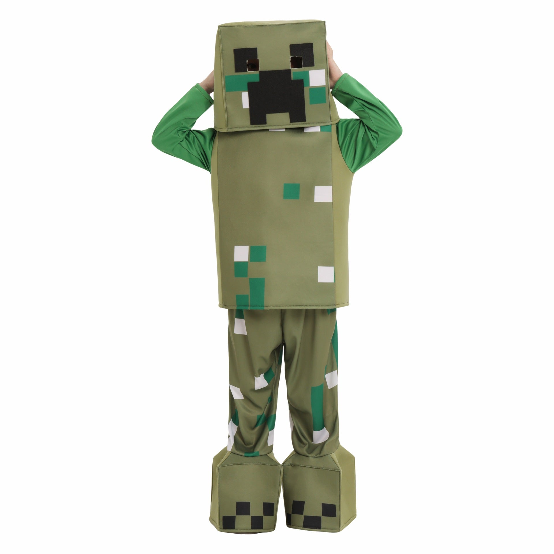 Disguise Kids Boys' Minecraft Creeper Classic Costume Halloween - ZZCOSPLAY