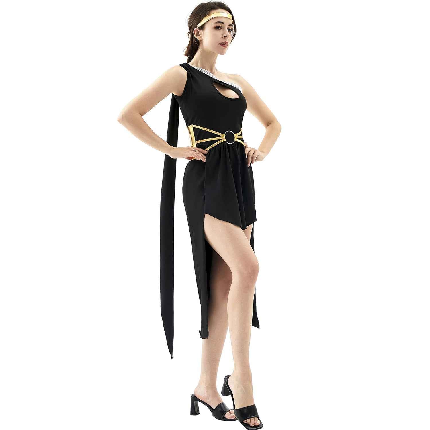 Cleopatra Themed Couple Party Dress Egyptian Costume Halloween Women