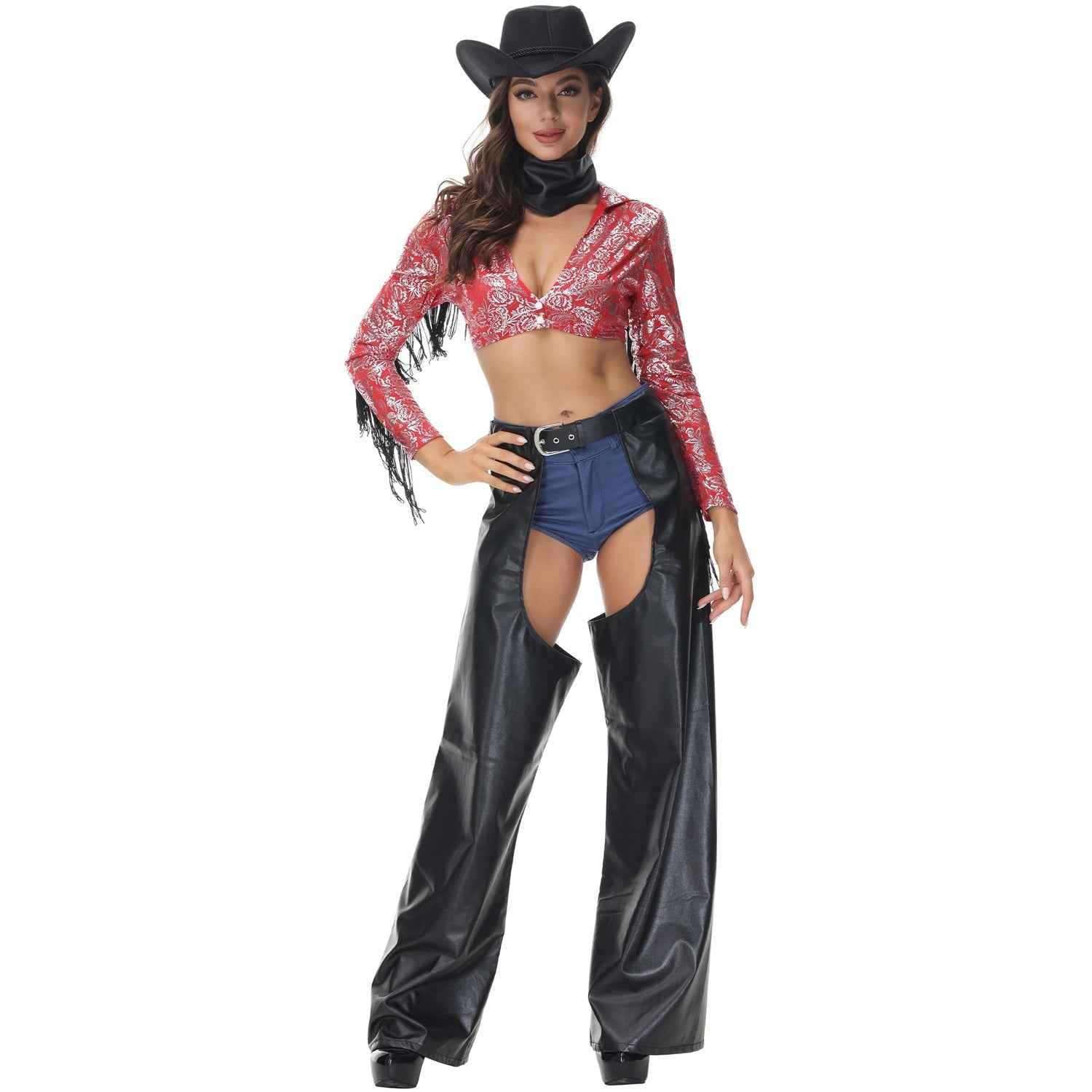 Authentic Western Style Ride Out Cowgirl Costume