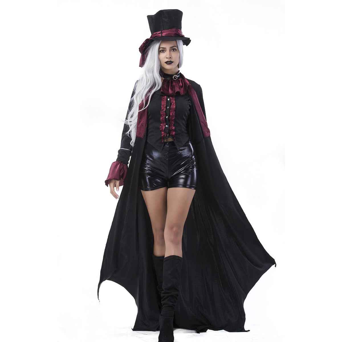 LUSTY VAMPIRE Witch Queen Long Dress Party Uniform DS Costume