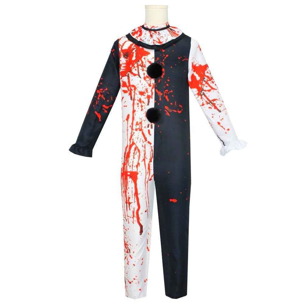 Art The Clown Dress Joker Costume Jumpsuit Halloween Terrifier Cosplay