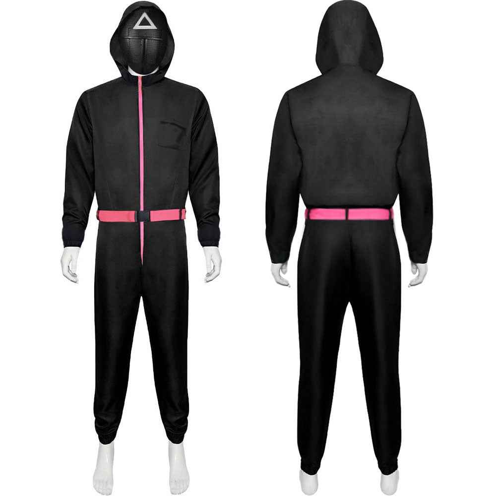 Black Guard Game Costume Squid Adult Halloween