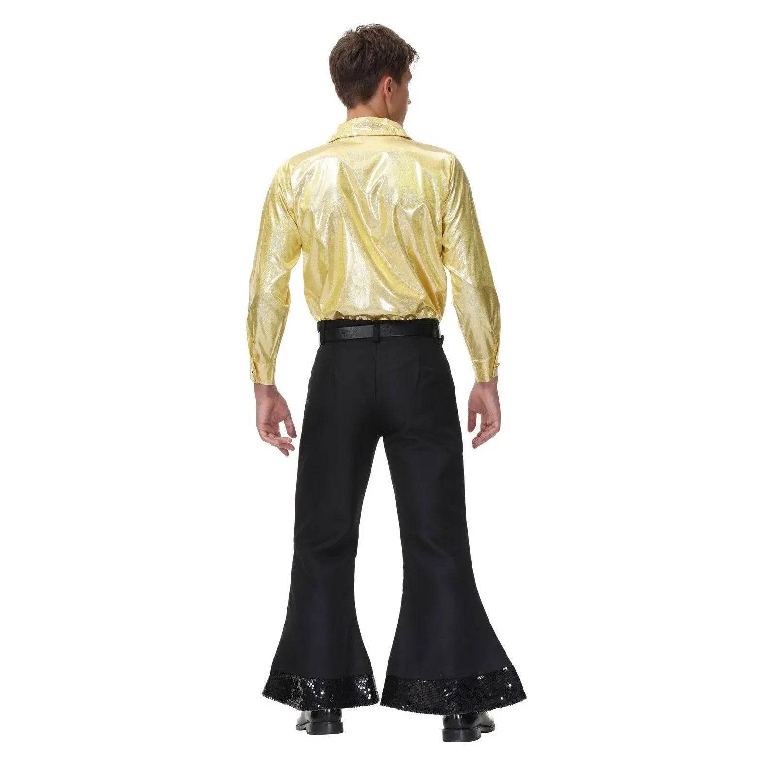 70s Hip Hop Rock Hippie Costumes Fancy Dress Cosplay Halloween Outfit For Adult - zzcosplay