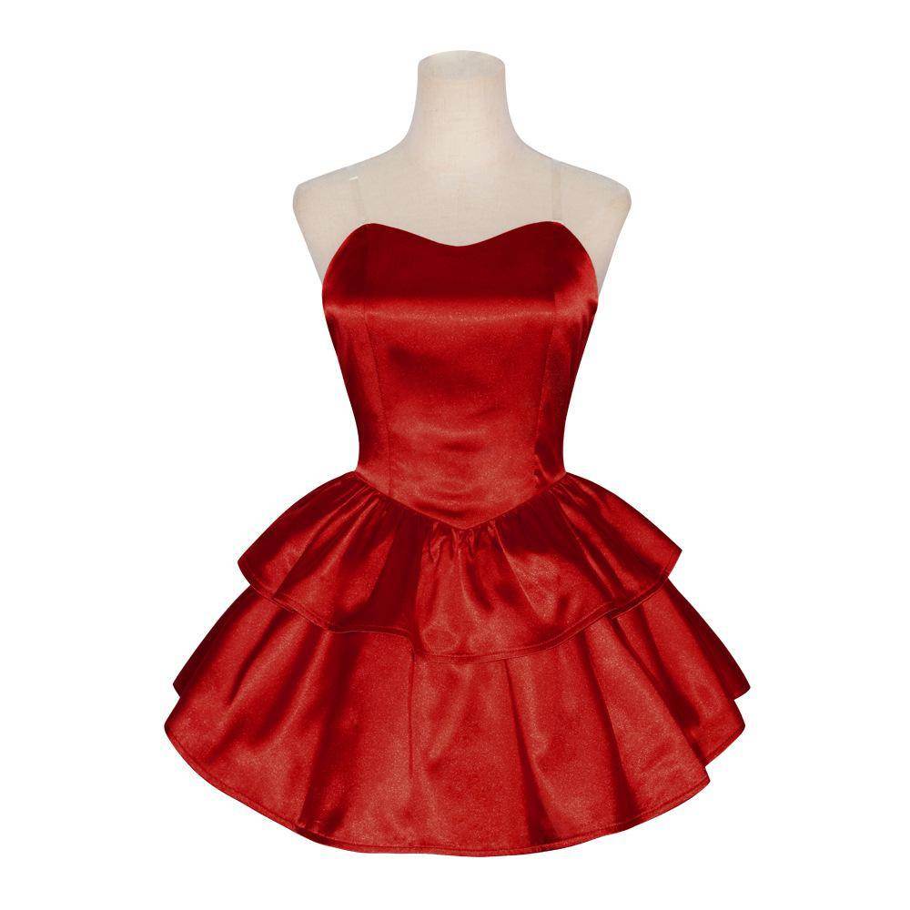 70s Perfect Blue Mima Kirigoe Cosplay Costume Red and Pink Dresses for Women - zzcosplay