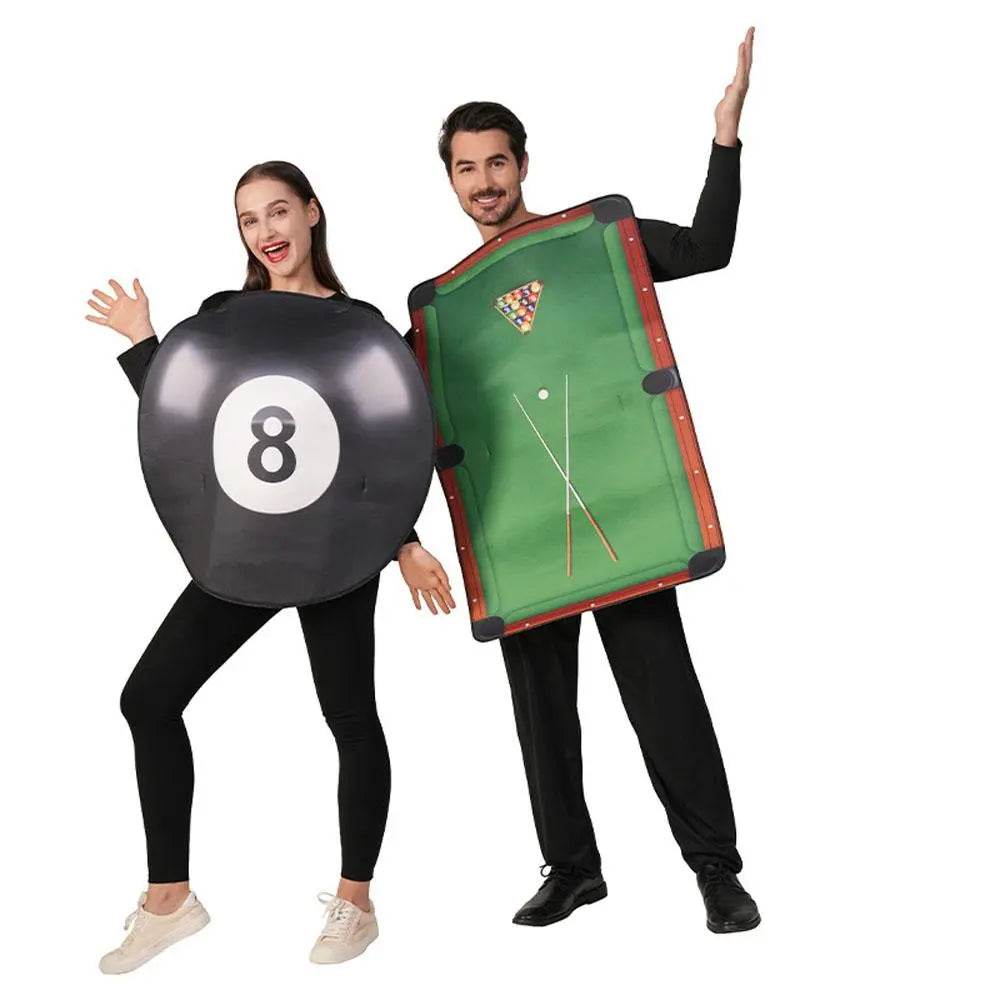 Billiards Set Adult Funny Costumes Cosplay Party Carnival - zzcosplay