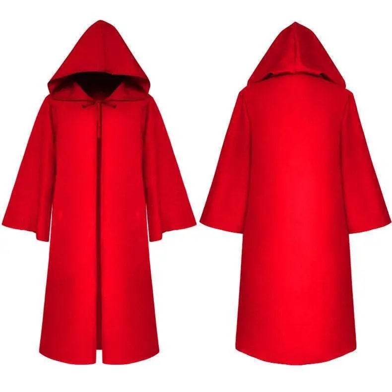 Halloween Medieval Bleach Cloak Cosplay Star War Jedi Knight Anakin Costumes for Adult - zzcosplay
