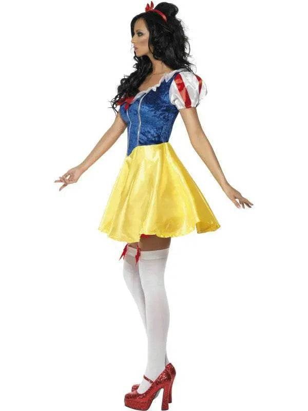 Halloween Snow White Dress Cosplay Costume Sassy - zzcosplay