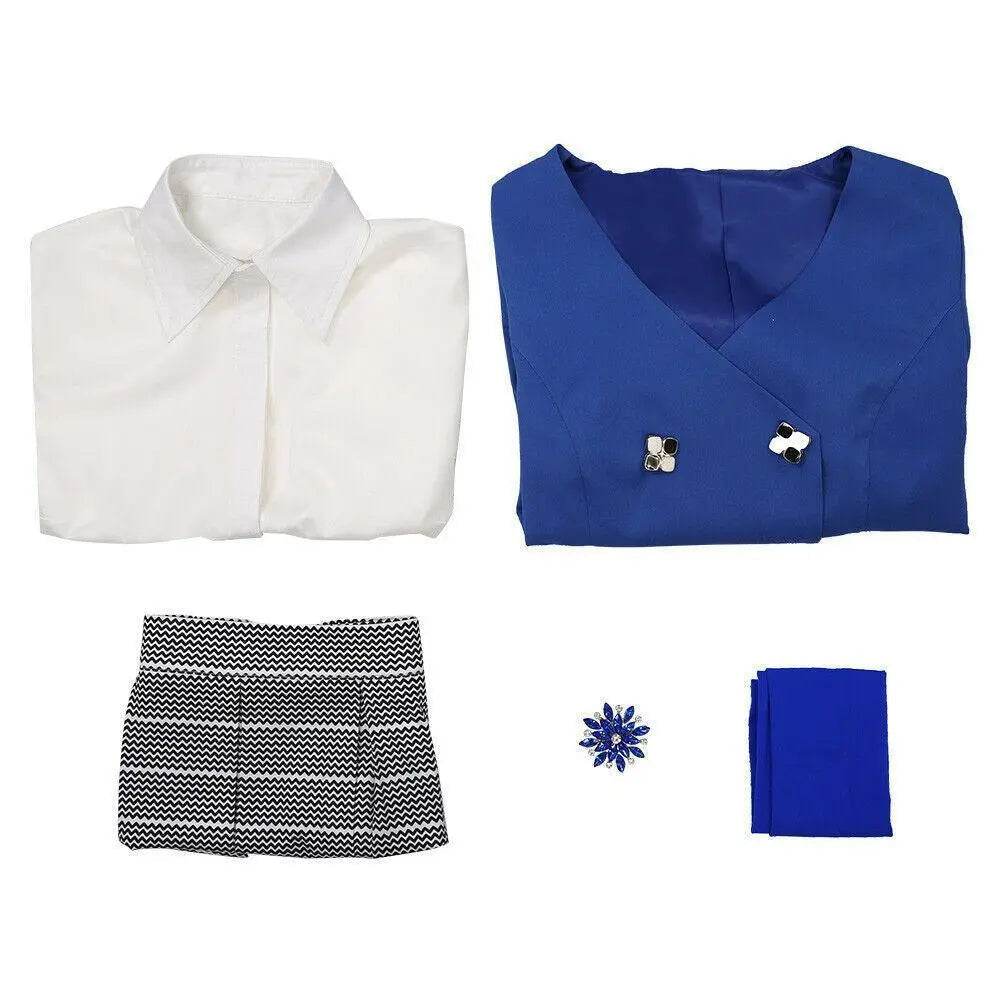 Heathers Veronica Sawyer Costume The Musical Halloween Carnival Cosplay Uniform Skirt Outfits Dress for Women - zzcosplay