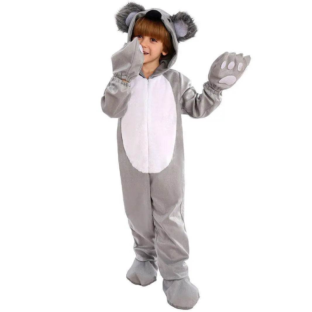 Kids Koala Bear Costume Children's Day and Halloween Stage Performance Outfit - zzcosplay