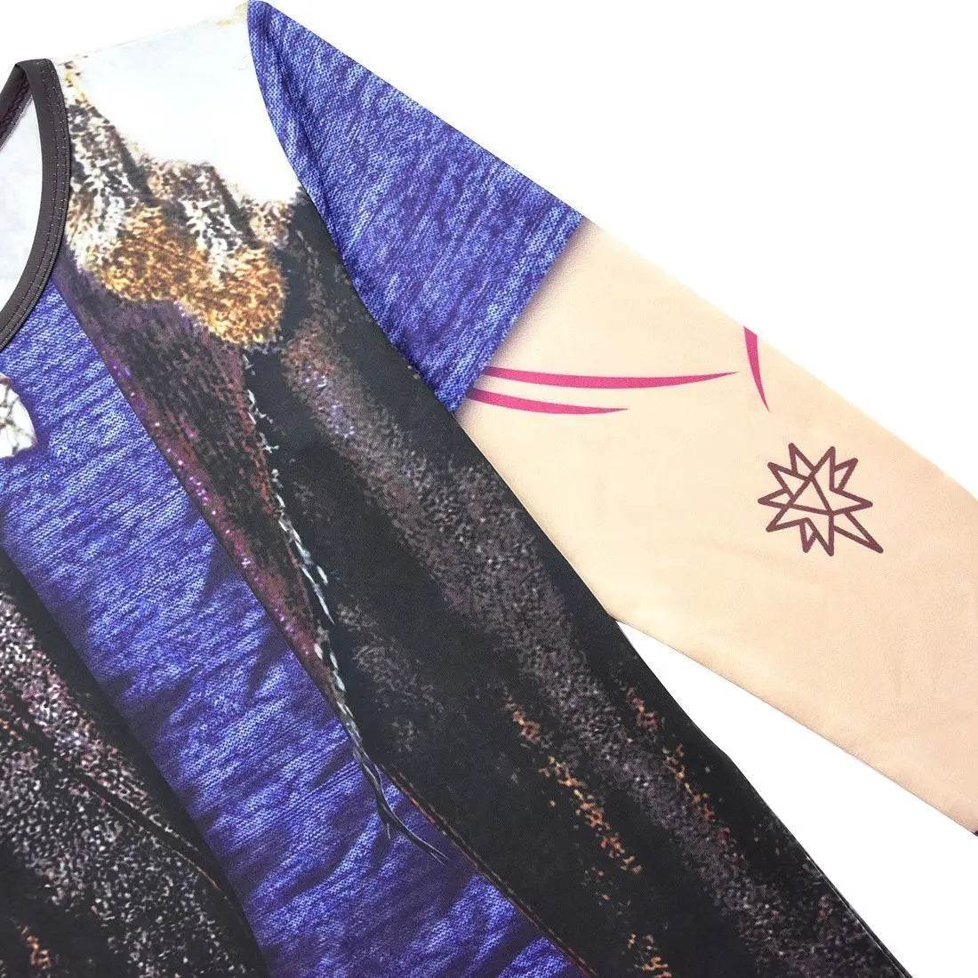 Kids Zombies 2 Werewolf Costumes jumpsuits onesies blue Children Jumpsuit Bodysuit Outfits - zzcosplay