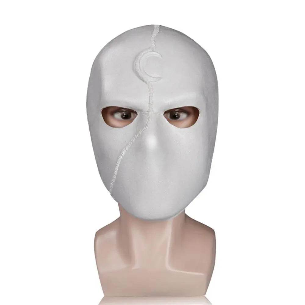 Moon Knight Marc Specto Mask Cosplay Latex Helmet Halloween Party Prop - zzcosplay