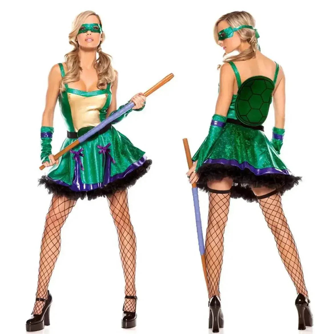 Secret Wishes Women's Teenage Mutant Ninja Turtles Raphael Dress - zzcosplay