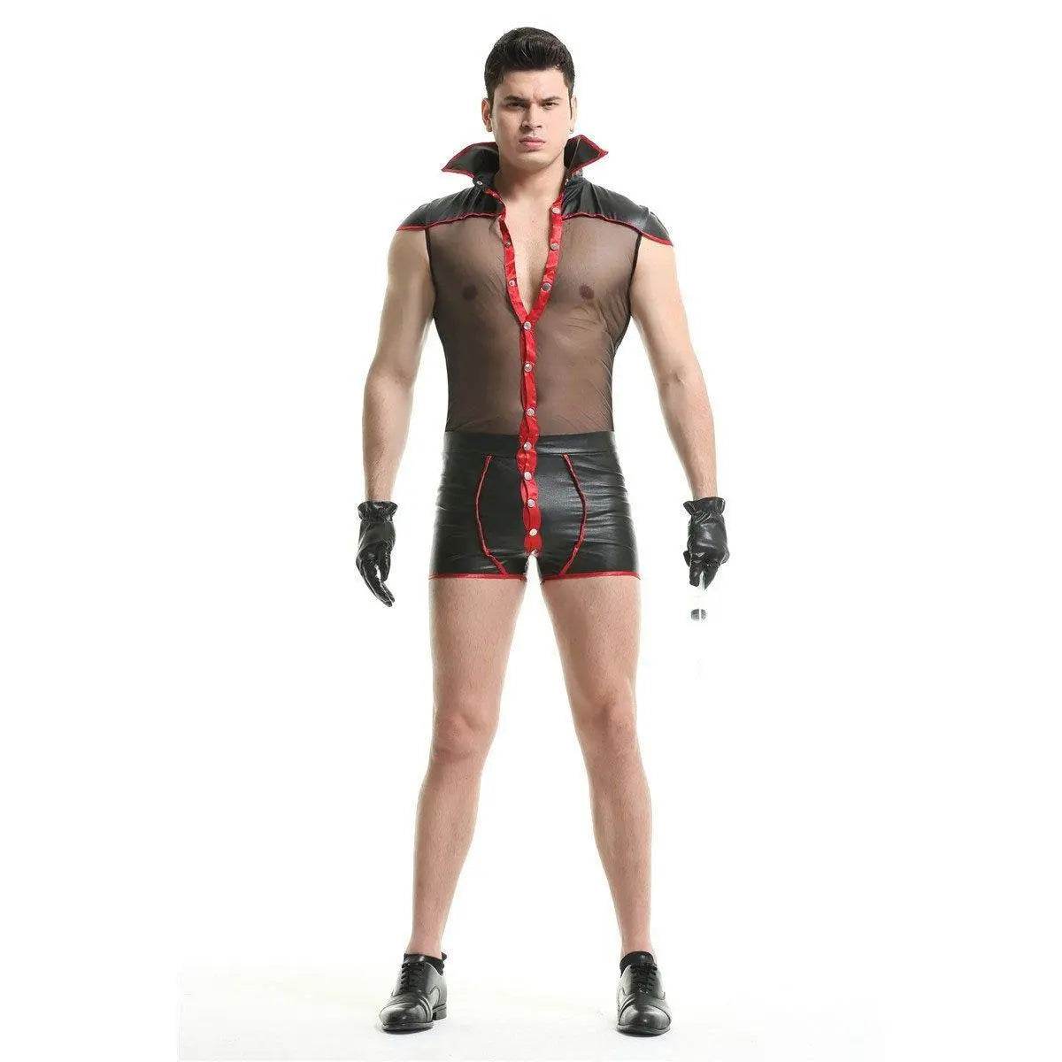 Stag Do Party Fancy Dress Costume Vampire Night Club For Men - zzcosplay