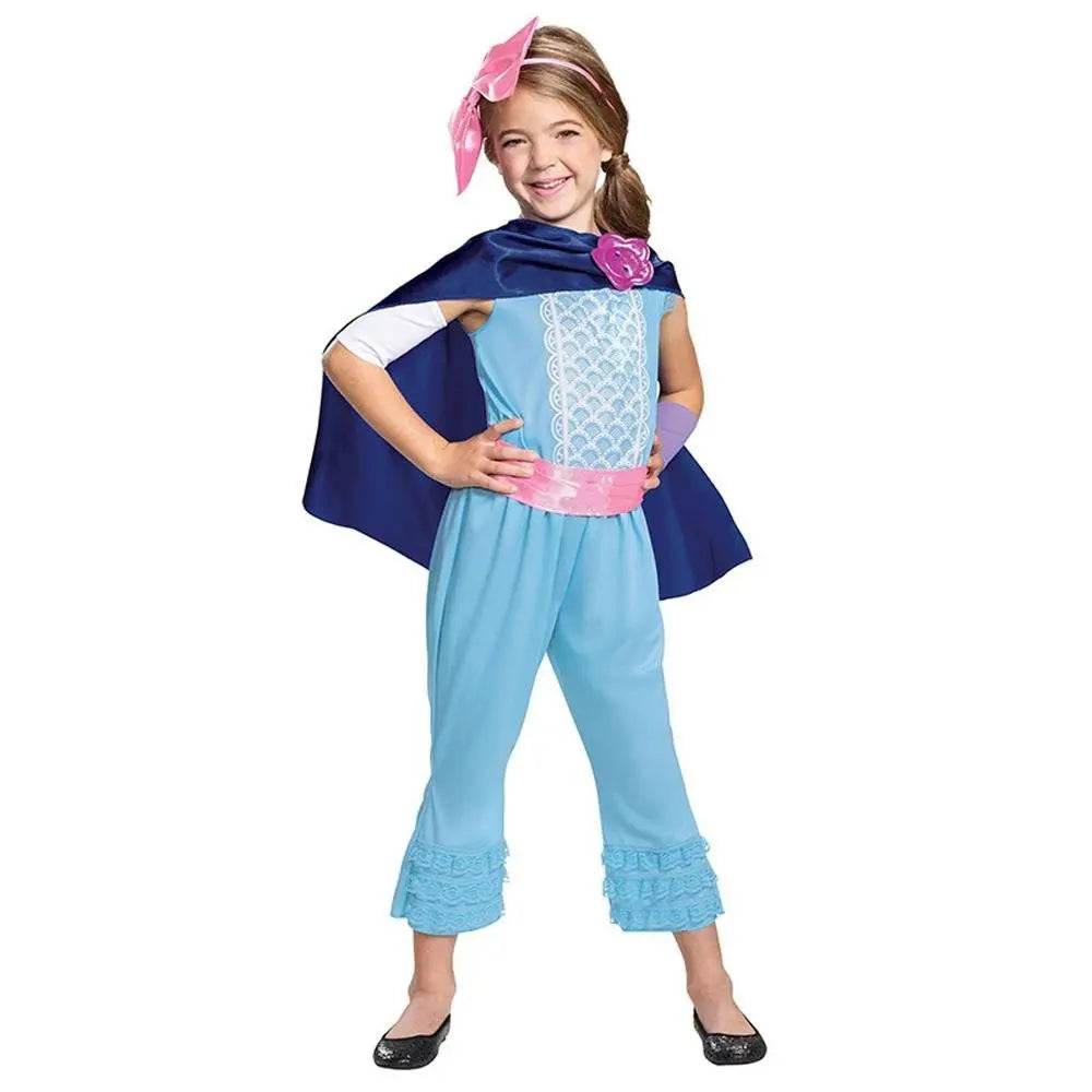 Toy Story 4 Little Bo Peep kids Cosplay Costume Girls Halloween - zzcosplay