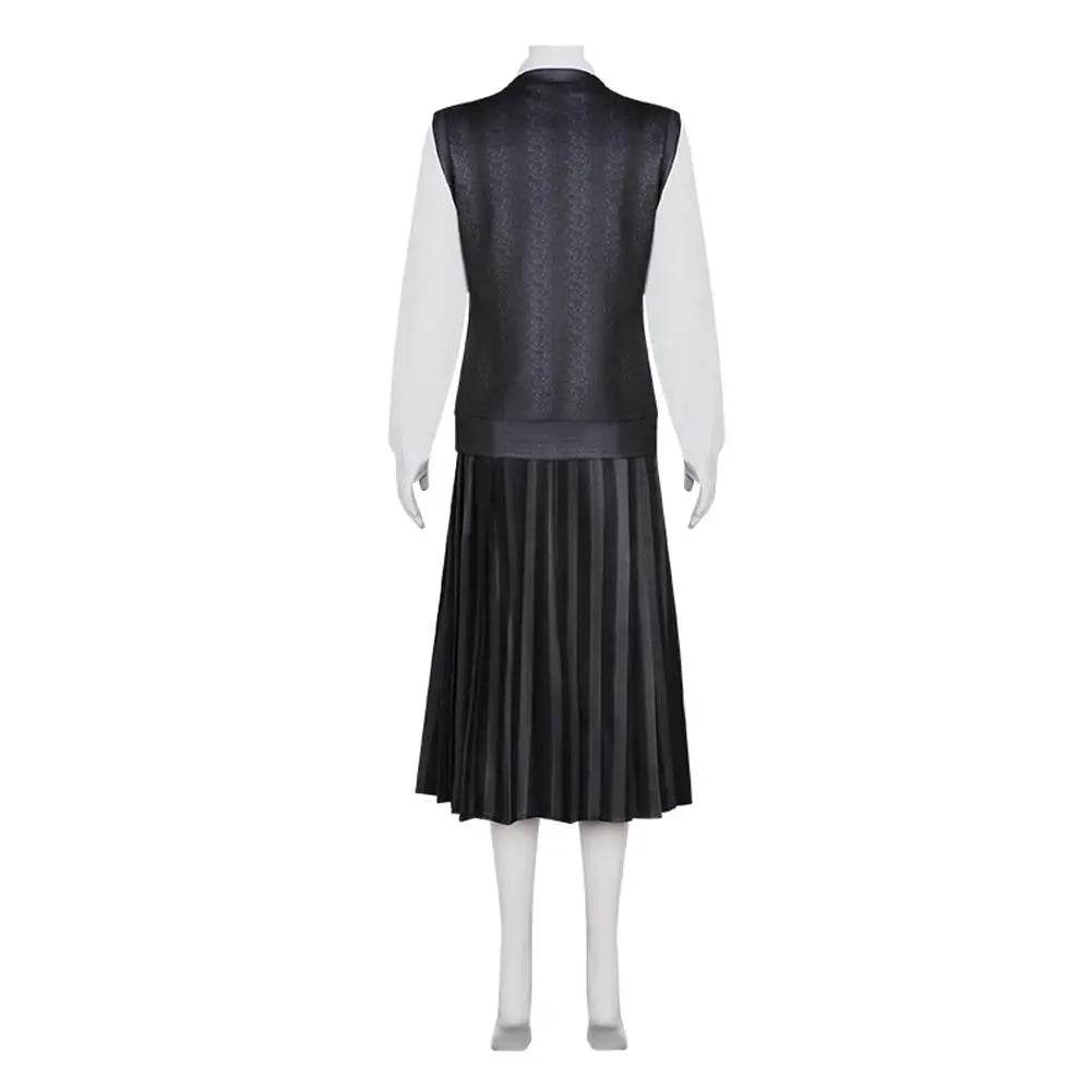 Wednesday Costume The Addams Family Cosplay Costumes Skirt Suit For Women - zzcosplay