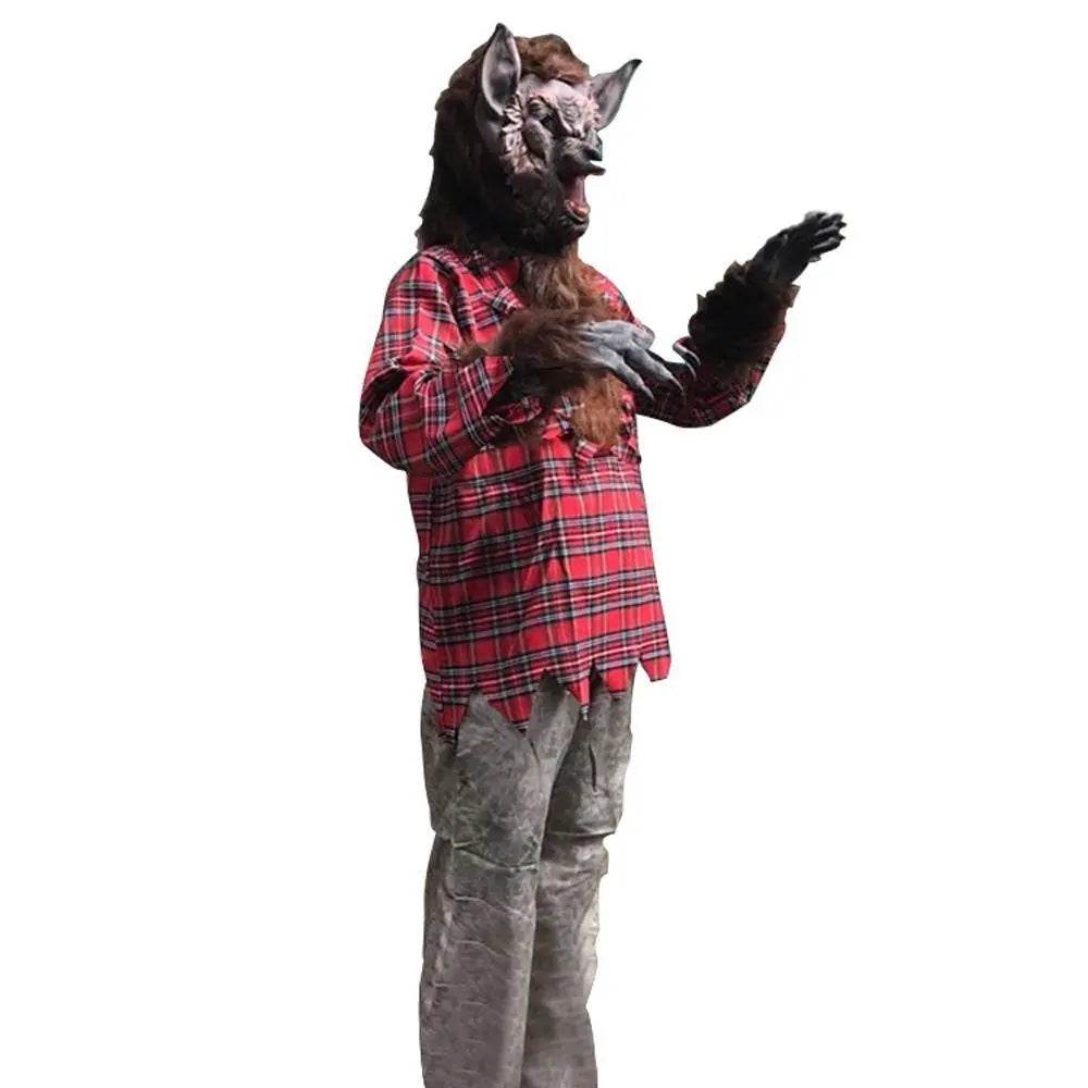 Werewolf Adult mens costume scary Halloween with Mask - zzcosplay