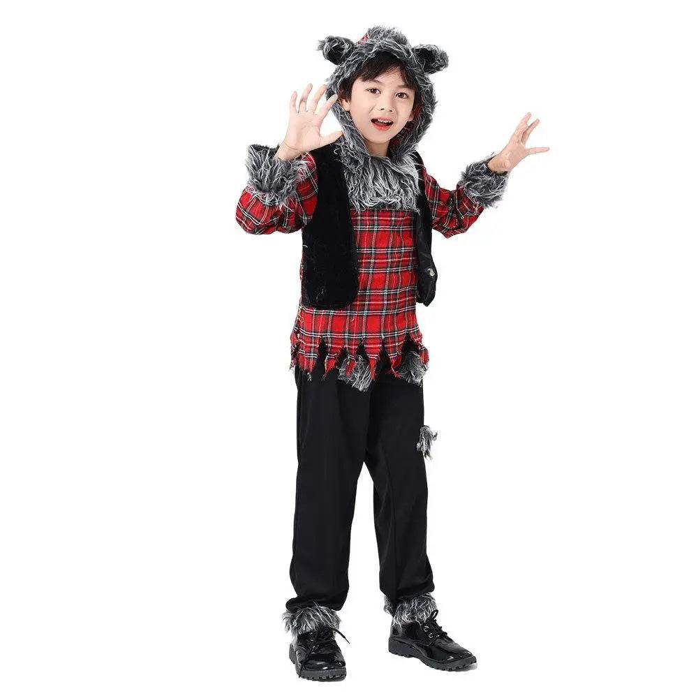 Werewolf Kid costume Halloween Child Cosplay Stage performance - zzcosplay