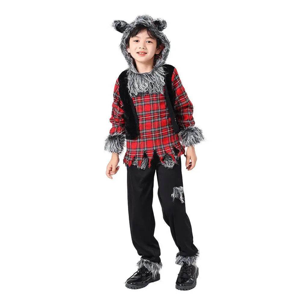 Werewolf Kid costume Halloween Child Cosplay Stage performance - zzcosplay