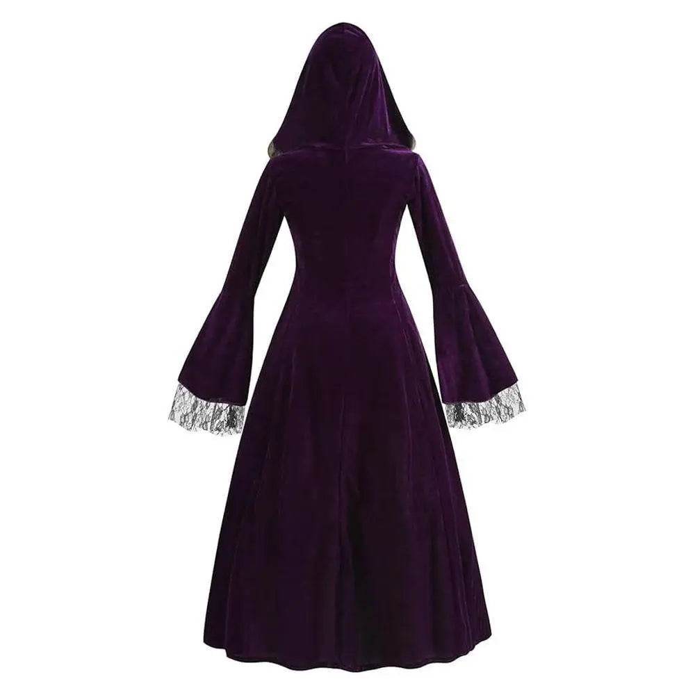 Womens Medieval Renaissance Costume Plus Size Medieval Role Play Dress - zzcosplay