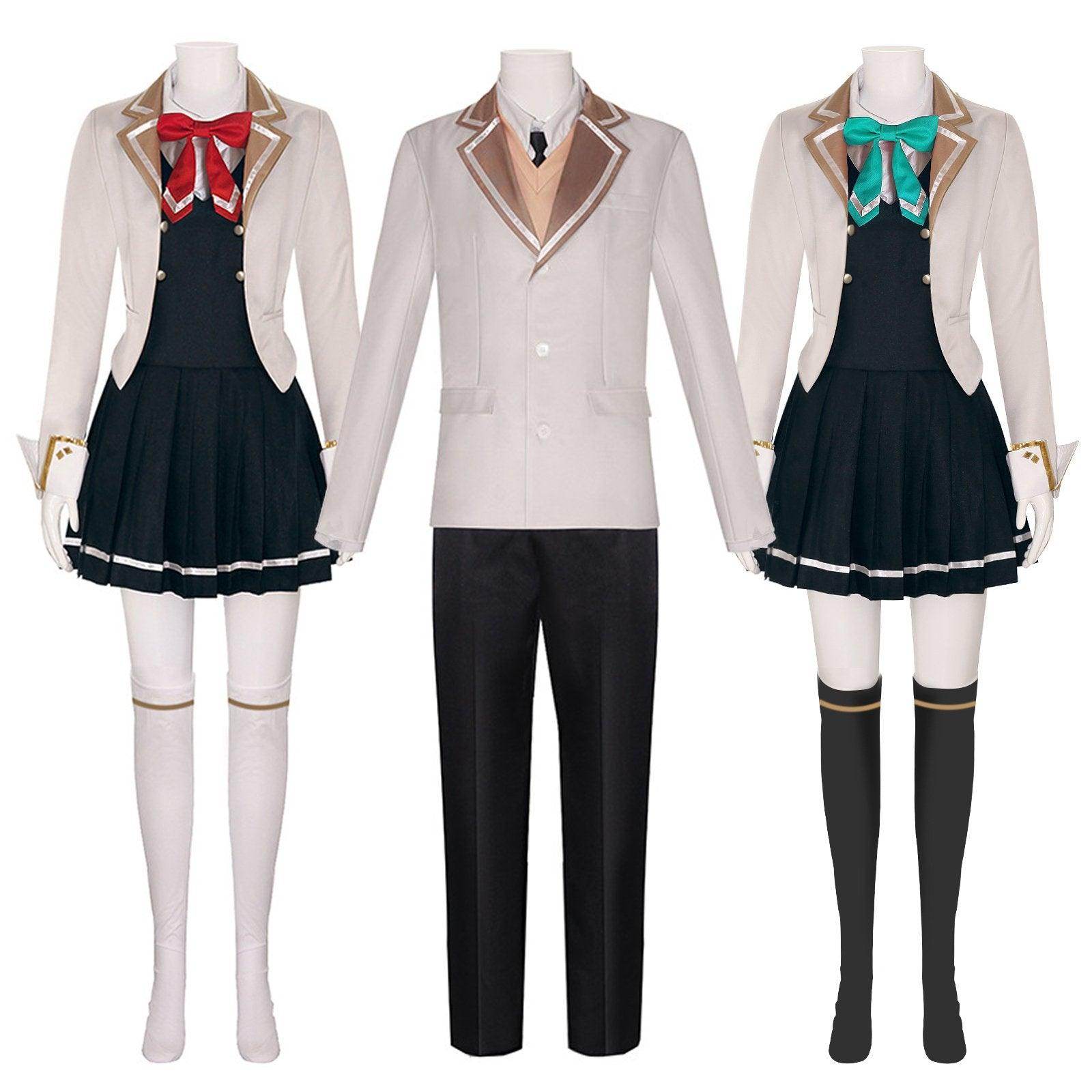 Alya Sometimes Hides Her Feelings in Russian Alisa Mikhailovna Kujou Maria Masachika Kuze Costume Dress Uniform - zzcosplay