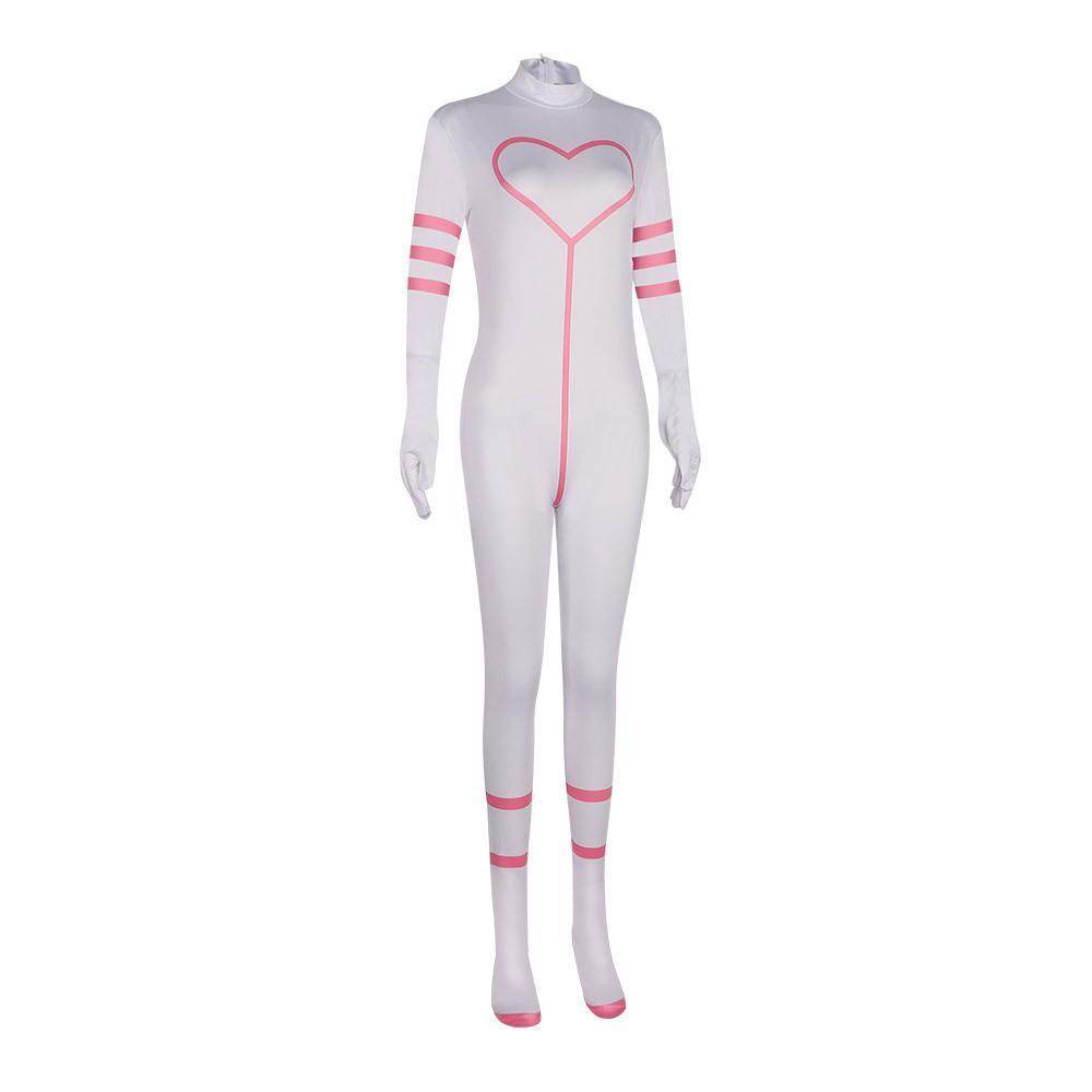 Angel Dust Hazbin Hotel Jumpsuit Carnival Cosplay Costume For Adult - zzcosplay