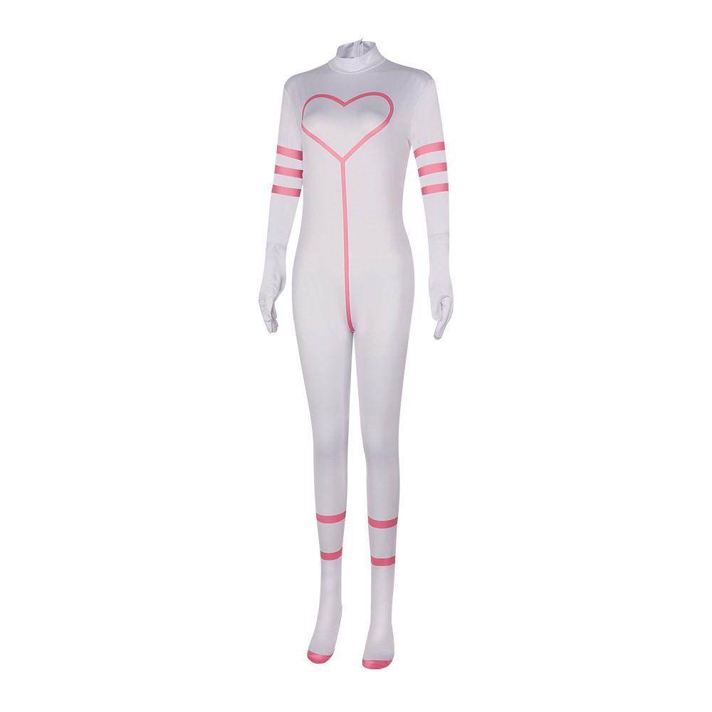 Angel Dust Hazbin Hotel Jumpsuit Carnival Cosplay Costume For Adult - zzcosplay
