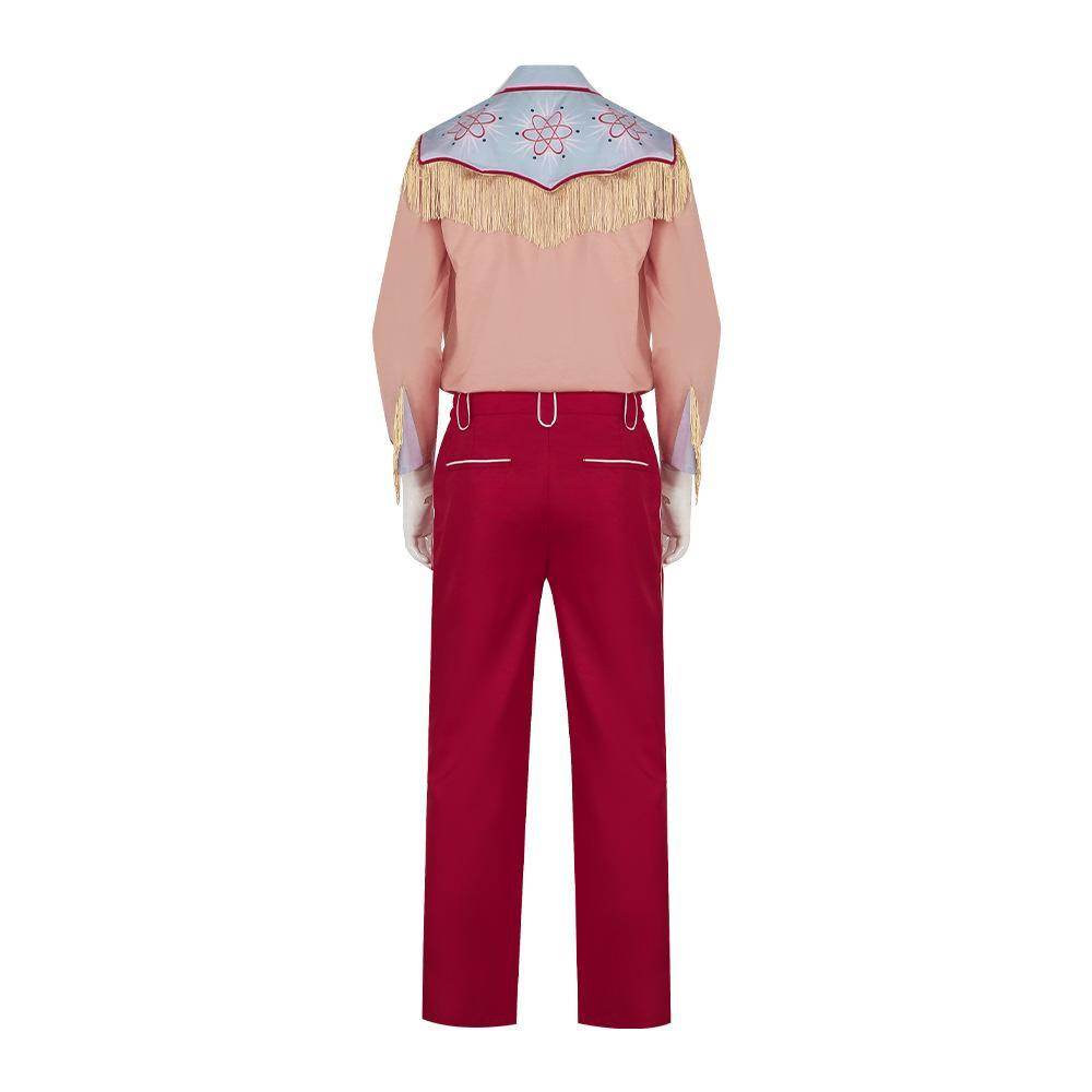 Back to the Future Part III Marty McFly Cowboy Costume Western Cosplay Outfit for Adults - zzcosplay