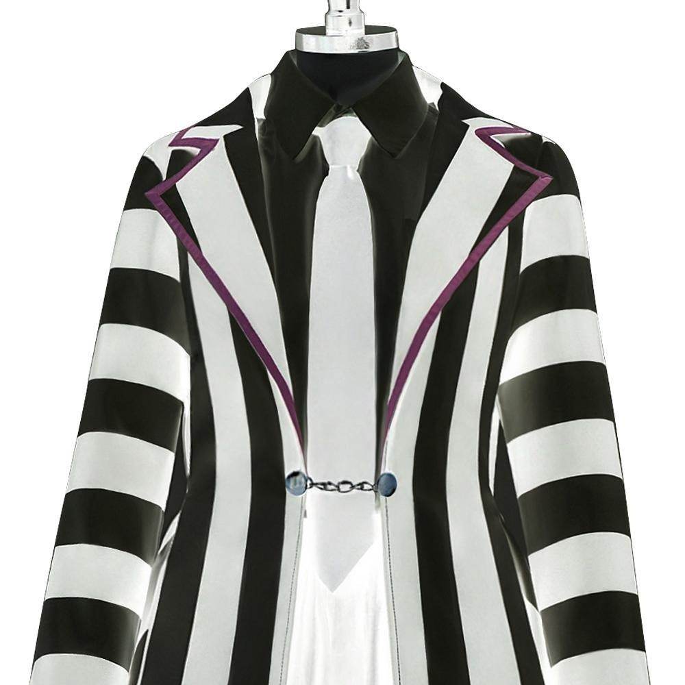 Beetlejuice Adult Kids Blazer Dress Costume For Women Girl - zzcosplay