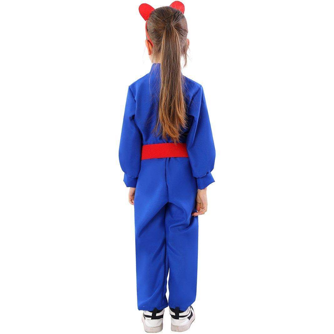 Charlie and the Chocolate Factory Violet Beauregarde blueberry Cosplay Suit Costume Halloween - zzcosplay