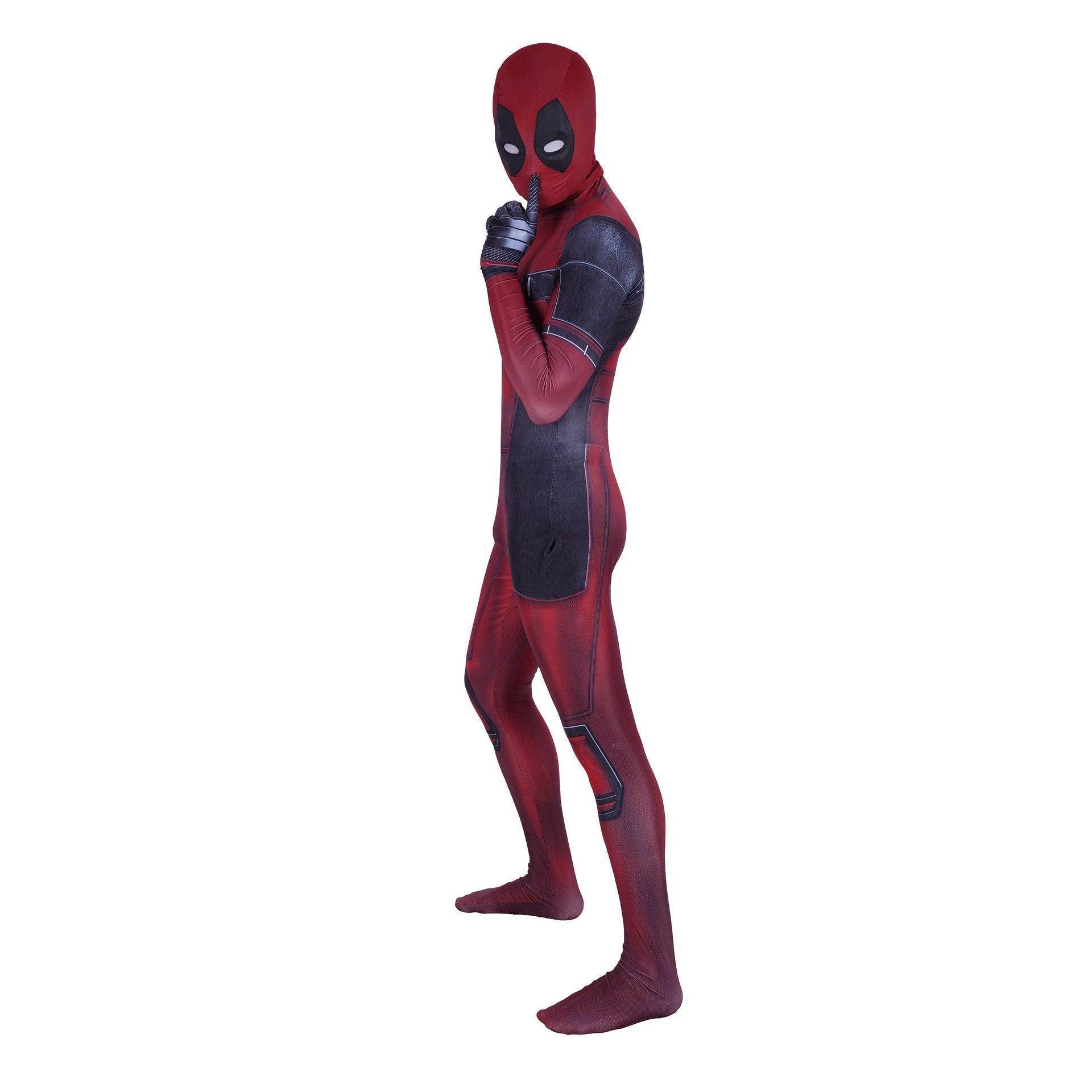 Deadpool Wade Wilson Cosplay Jumpsuit Adult And Kids Halloween Costume - zzcosplay