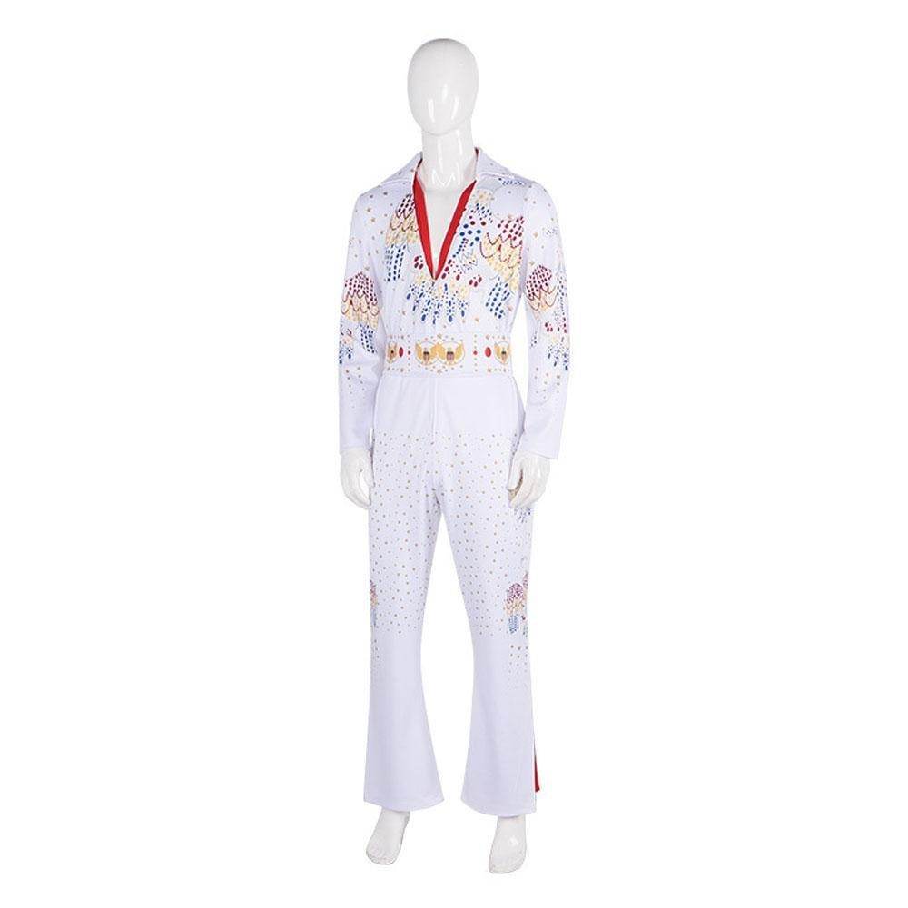 Elvis Presley Rock Singer Cosplay Costume for Halloween and Stage Performances Adult and Children - zzcosplay