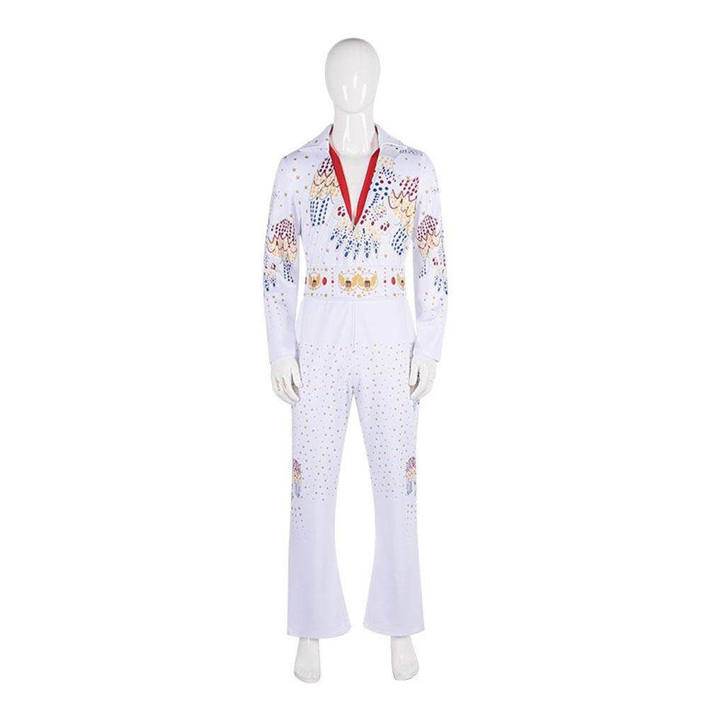 Elvis Presley Rock Singer Cosplay Costume for Halloween and Stage Performances Adult and Children - zzcosplay