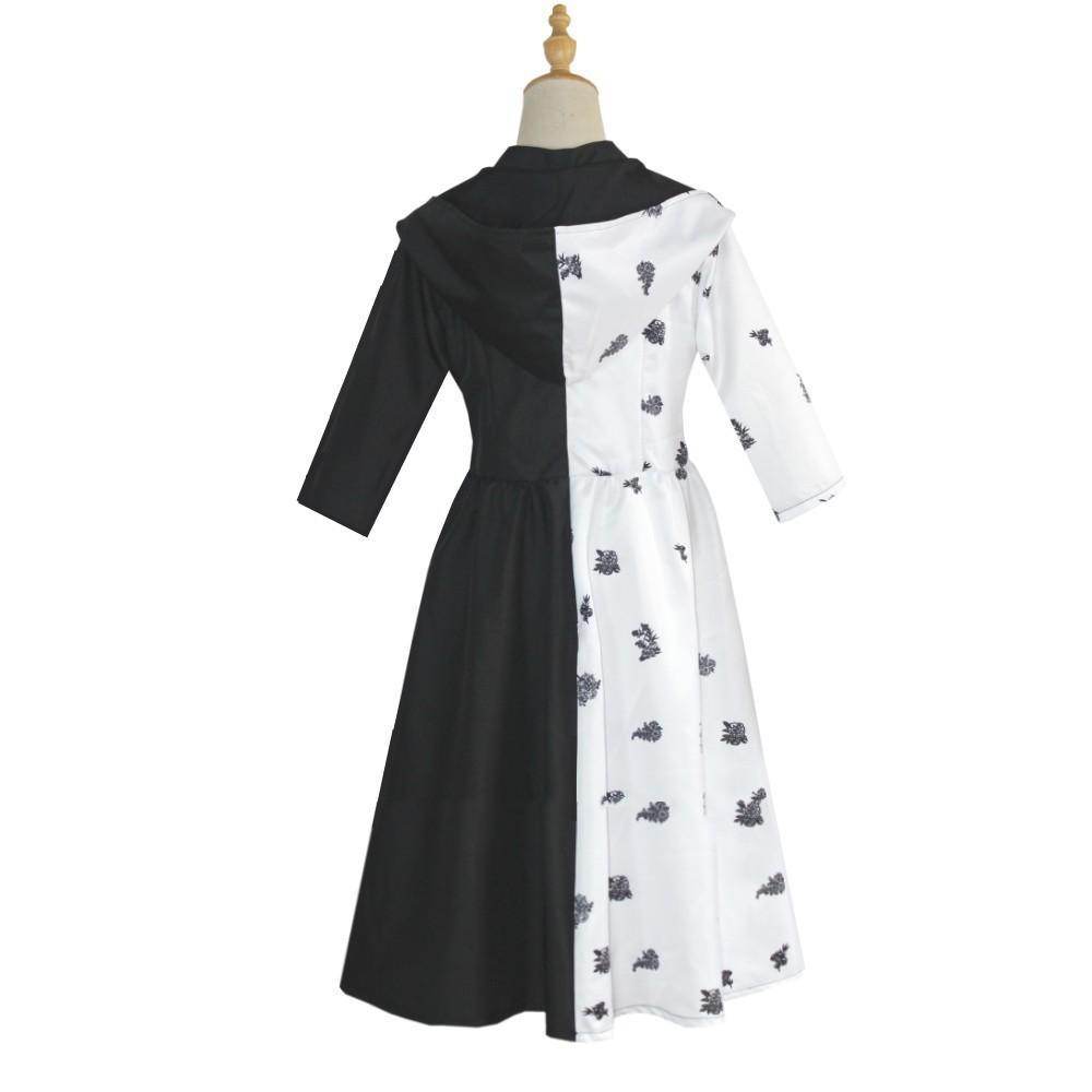 Evil Madame Costume Cruella De Vil cosplay dress 101 Dalmatians - zzcosplay