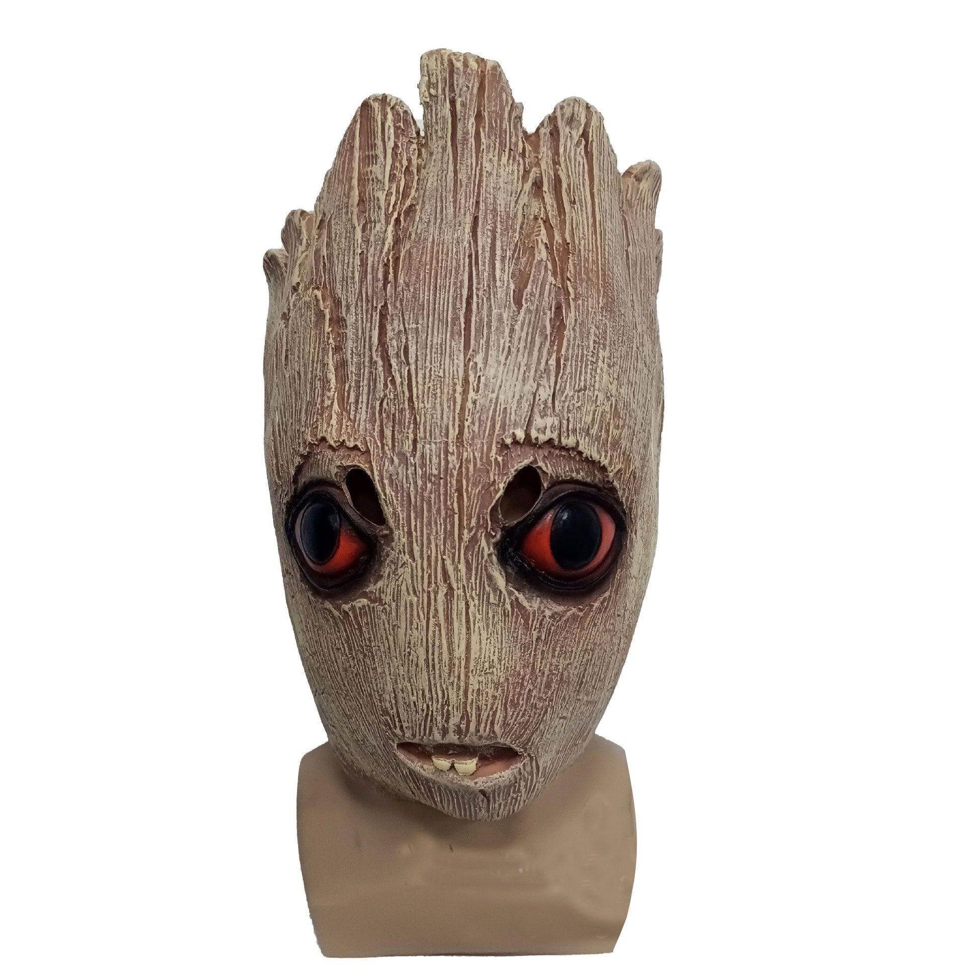 Guardians of the Galaxy Groot Mask latex Halloween - zzcosplay